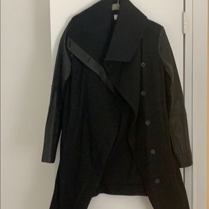 Helmut Lang Mixed Media Jacket